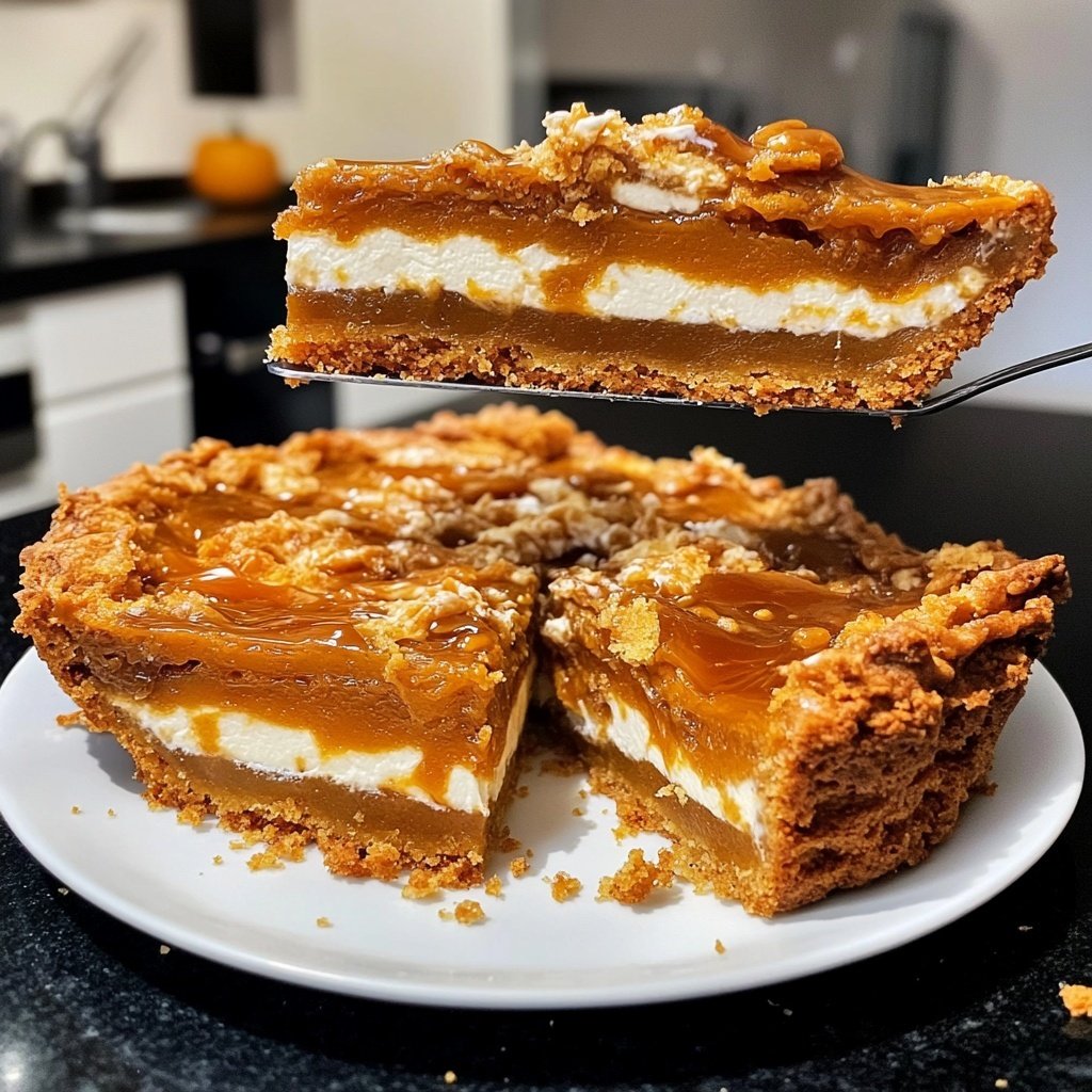 Ultimativer Kürbis-Karamell-Käsekuchen
