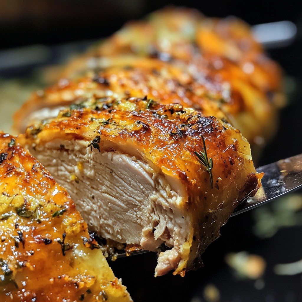 Saftige Hähnchenbrust im Ofen