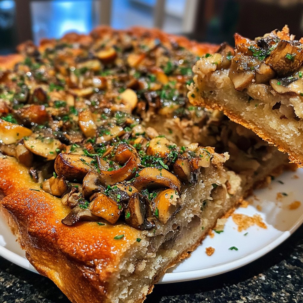 Hähnchenbrust mit Pilzen