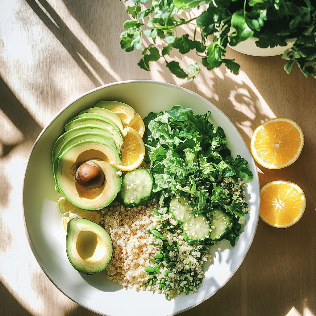 Natürliche gesunde Lebensmittel-Ideen