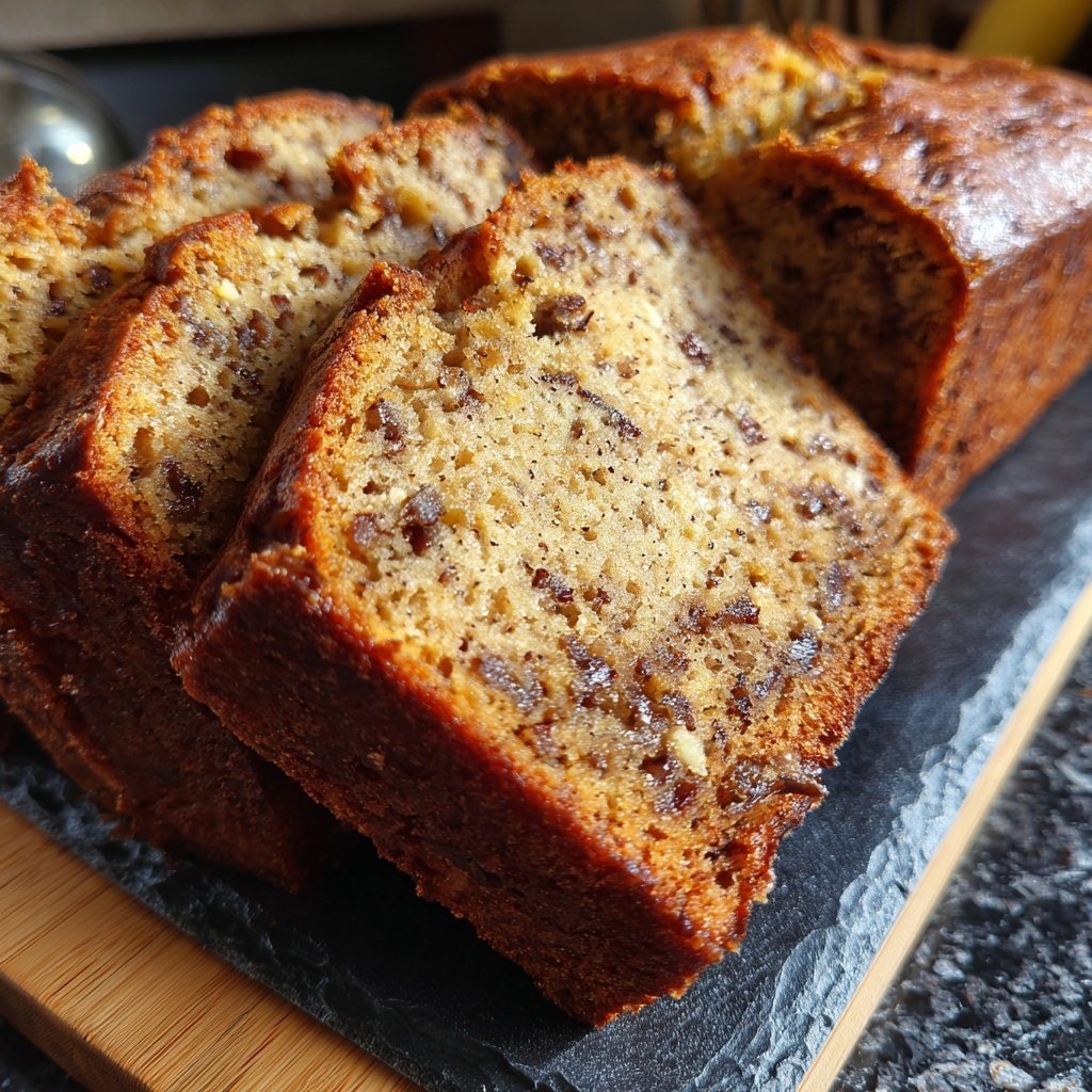 Saftiges Bananenbrot