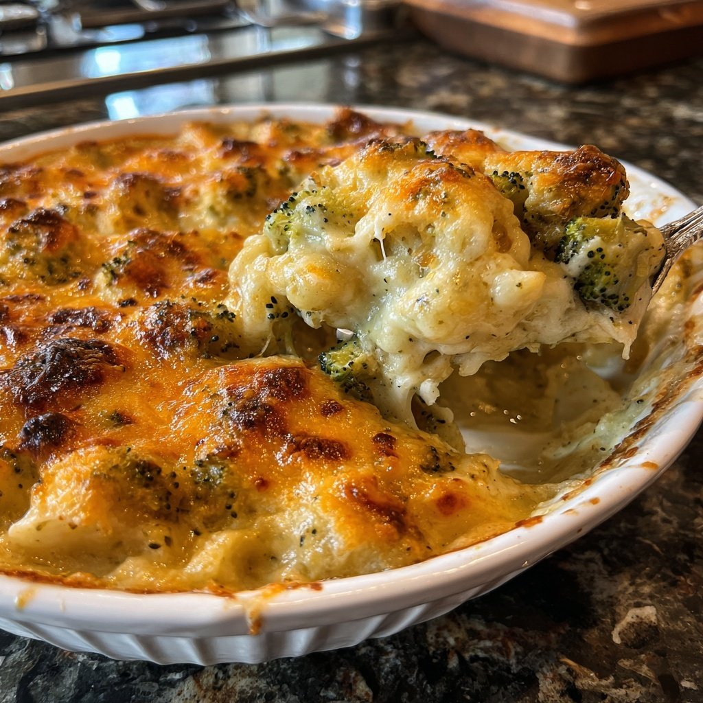 Brokkoli Reis Auflauf