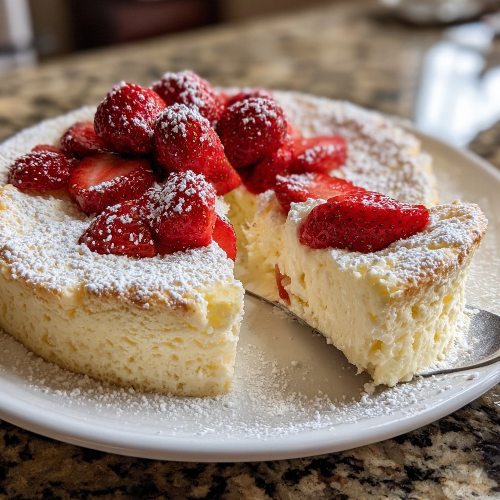 Erdbeer Quark Auflauf Aus Dem Ofen